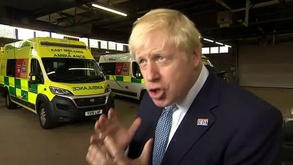 Johnson: New NHS funding will reduce waiting times