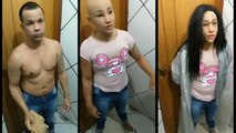 فيديو لتاجر مخدرات برازيلي حاول الفرار من السجن متنكراً بزي امرأة