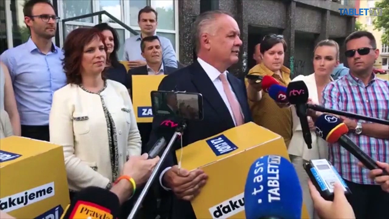 ZÁZNAM: Brífing exprezidenta SR Andreja Kisku