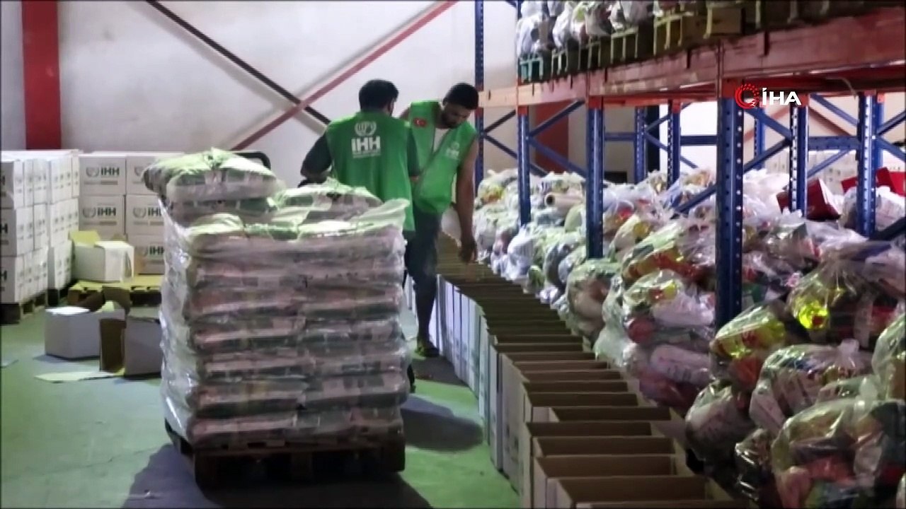 - İdlib’teki ailelere 3 bin gıda kolisi