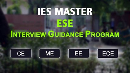 ESE Interview Guidance Program by IES Master