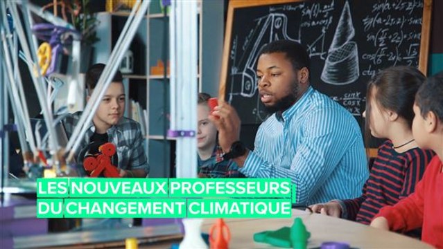 Première fois au monde : les nouveaux professeurs anglais de changement climatique