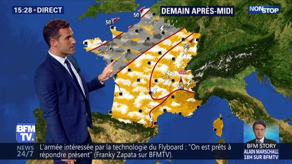 La météo pour ce mardi 6 août 2019