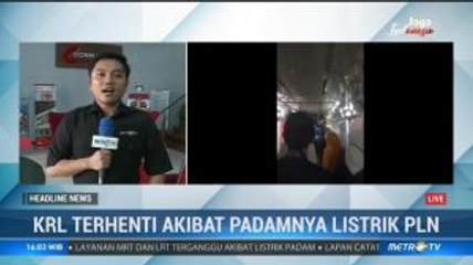 KRL Terhenti, PT KCI akan Gelar Konferensi Pers Sore Ini