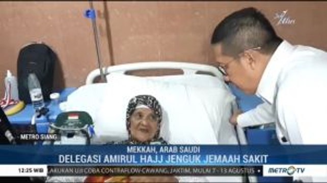 Amirul Hajj Jenguk Jemaah Sakit di KKHI Makkah
