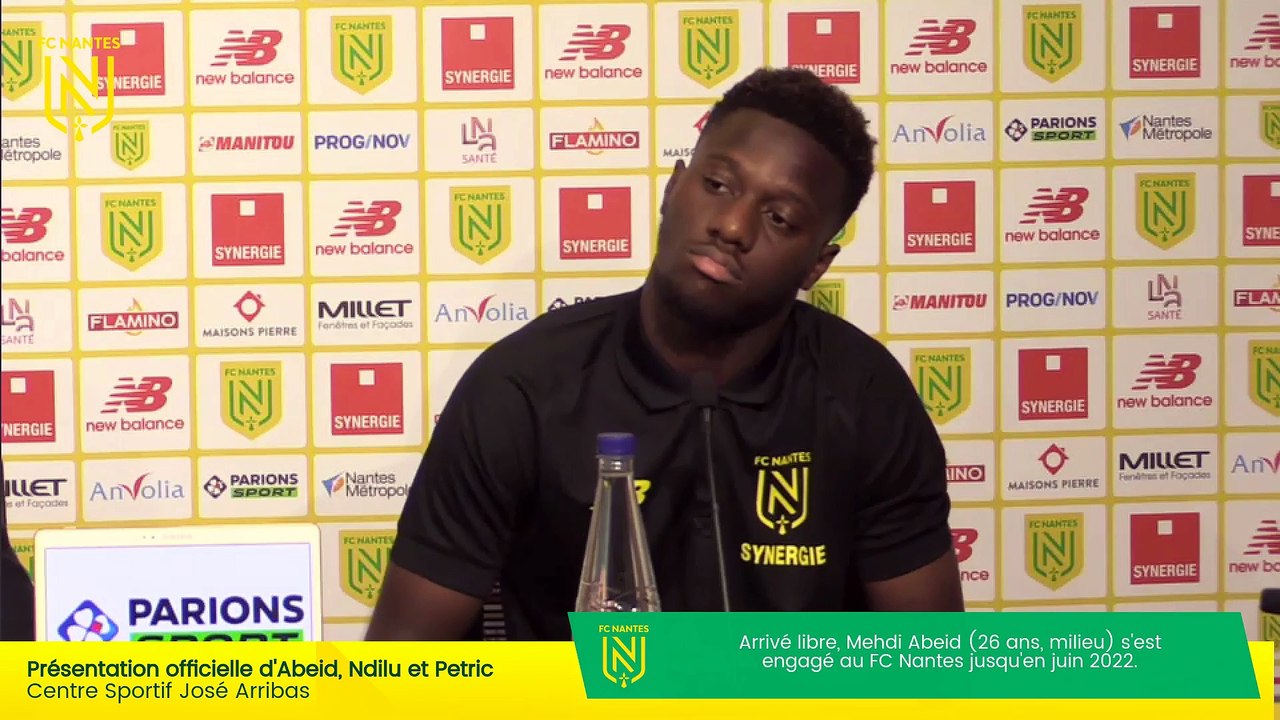 Replay | Présentation officielle de Mehdi Abeid, Bridge Ndilu et Denis Petric