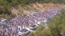 On binlerce insan Kaz Dağları için yürüyor