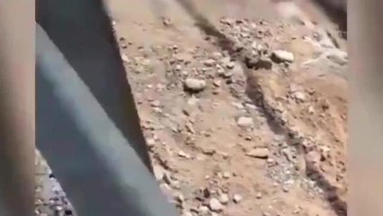 Spanish police force flytippers to drag fridge up mountain