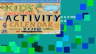 [Doc] The Kid s Awesome Activity Wall Calendar  2018