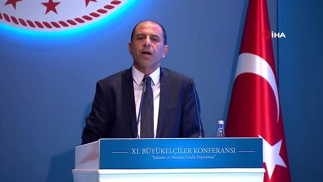 KKTC Başbakan Yardımcısı ve Dışişleri Bakanı Özersay: Kıbrıs'ta federal ortaklığın bugün şartları...
