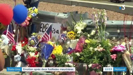 États-Unis : après les fusillades, l'émotion de la population