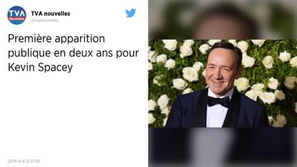 Dans le secret absolu, l’acteur Kevin Spacey refait une apparition en public à Rome la première depuis deux ans