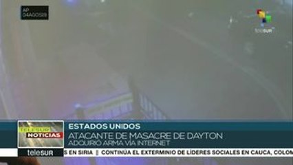 EEUU: Atacante de masacre en Dayton adquirió arma vía internet