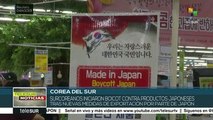 Surcoreanos inician boicot contra productos japoneses