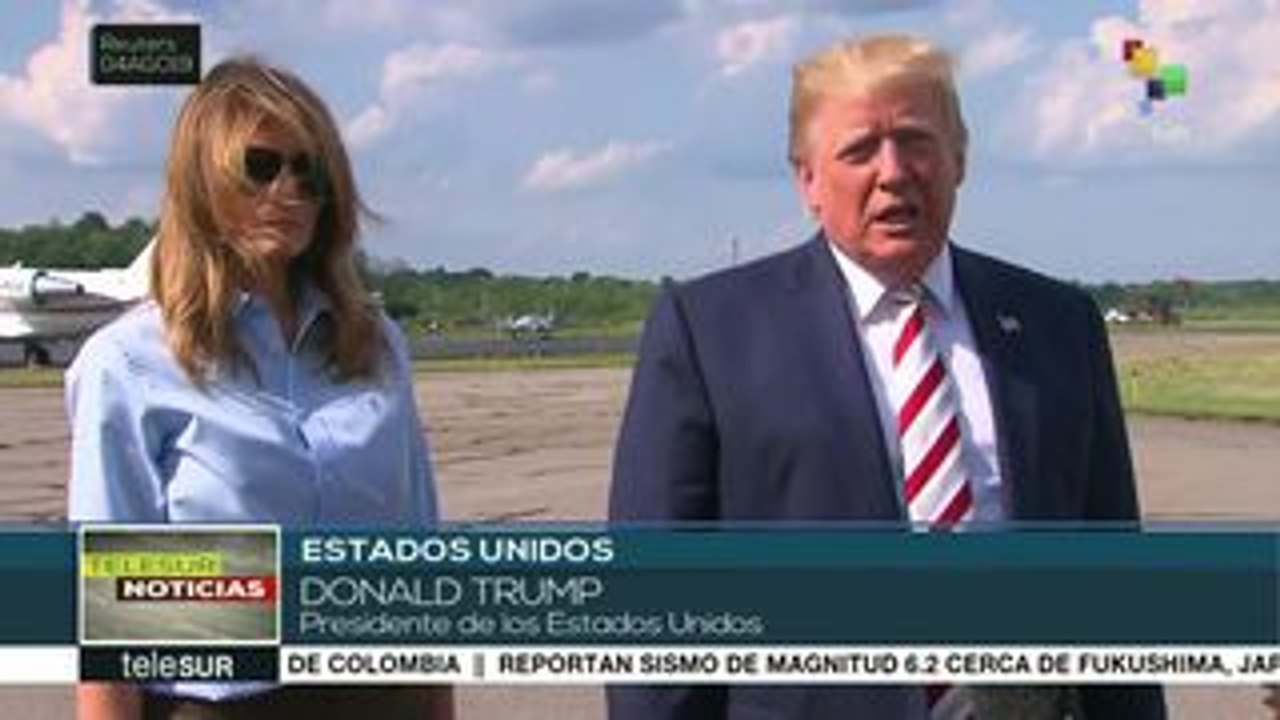 Envía condolencias pdte. Trump a familiares de víctimas de atentados