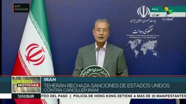 Teherán rechaza sanciones de EE.UU. contra el canciller Javad Zarif