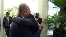 Dışişleri Bakanı Çavuşoğlu'nun, Ürdün Dışişleri Bakanı Safadi'yi karşılaması ve görüşme