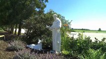 30 Fatima Pilgrimage walk across USA  # Hanging with doves, Mass and Confession at the spot ST MARY appeared in the USA