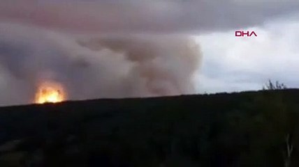 Rusya'da askeri depoda patlamanın ardından tahliye sürüyor