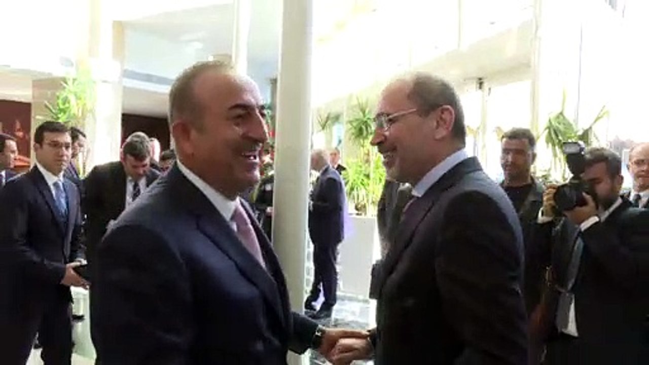 Çavuşoğlu, Ürdün Dışişleri Bakanı Safadi ile bir araya geldi - ANKARA