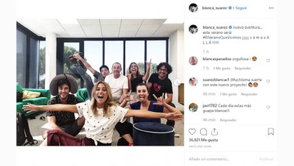 Blanca Suárez desvela el comienzo del rodaje de su nueva película