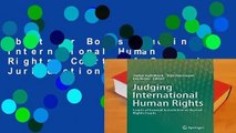 About For Books  Judging International Human Rights: Courts of General Jurisdiction as Human