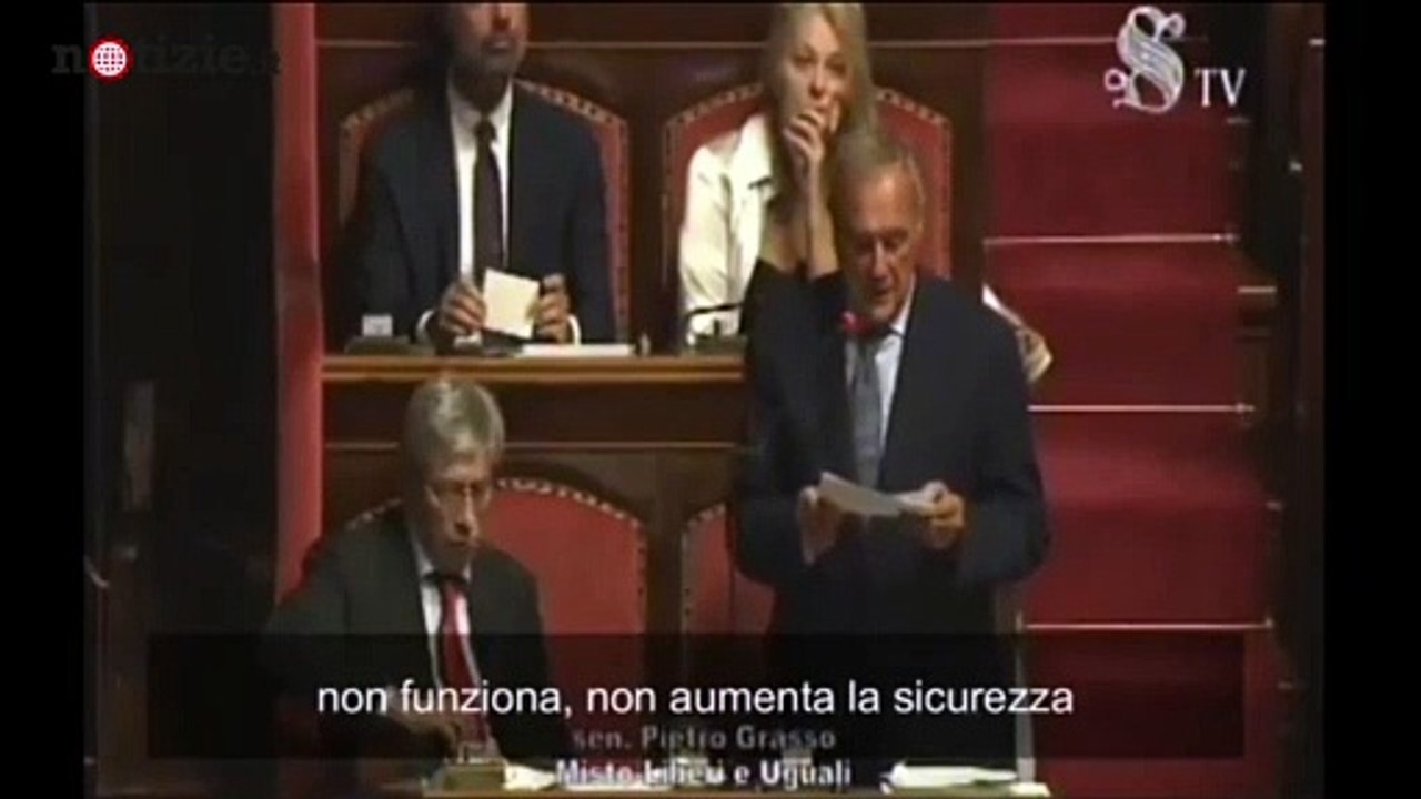 Decreto sicurezza bis, Grasso "Avete trasformato i tweet di Salvini in legge" | Notizie.it