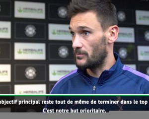 Tottenham - Lloris : "L'objectif principal reste le top 4"