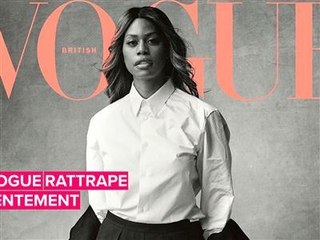 Laverne Cox est la première femme transgenre à faire la couverture du Vogue