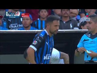 ¡Qué golpe de Aldrete contra Ake Loba!  | Querétaro vs Cruz Azul