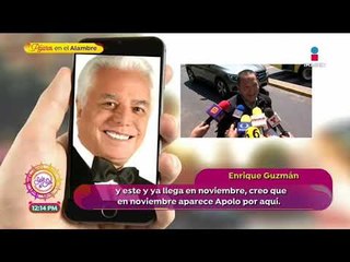 Enrique Guzmán revela si pronto se encontrará con su nieta Frida Sofía | Sale el Sol