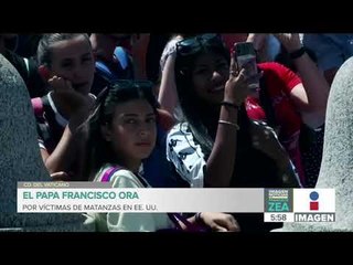 Video herunterladen: El Papa Francisco reza por las víctimas de la masacre en Estados Unidos | Francisco Zea