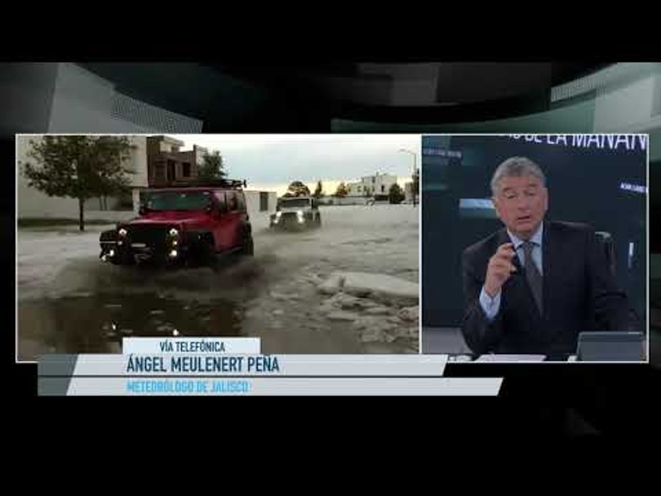 Estas fueron las causas de la tormenta en Jalisco