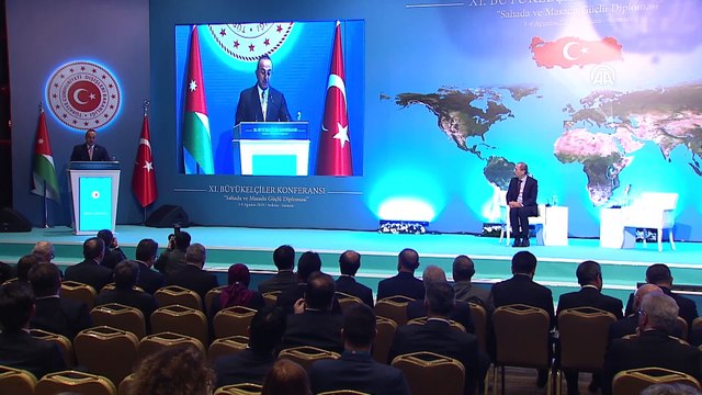 11. Büyükelçiler Konferansı - Ürdün Dışişleri Bakanı Safadi - ANKARA