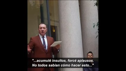 Kevin Spacey reaparece dos años después de las famosas acusaciones
