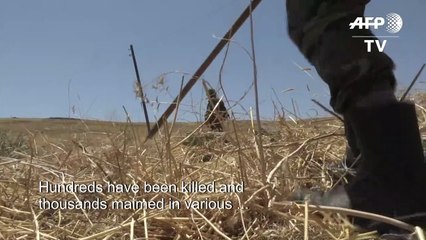 In post-war areas of Syria, mines upend civilian lives