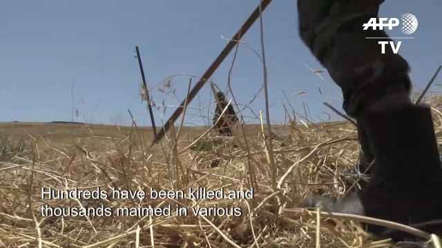 In post-war areas of Syria, mines upend civilian lives