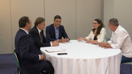 PSOE y Compromís se reúnen para alcanzar un acuerdo