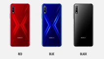 Honor 9 x Dual Sim, 3G, 4G, VoLTE, Wi-Fi, NFC Kirin 810, Octa Core, 2.27 GHz Processor 4 GB RAM, 64 GB inbuilt 4000 mAh Battery with Fast Charging 6.59 inches, 1080 x 2340 px Display 48 MP   2 MP Dual Rear & 16 MP Front Camera Memory Card Supported, upto