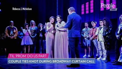 Lesbian Couple Gets Married Onstage During Curtain Call for Broadway Show The Prom