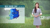 [날씨] 폭염, 오후 최대 고비…동부 비바람 대비