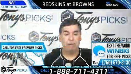 Redskins vs Browns NFL Pick 8/9/2019