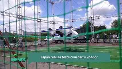 Japão realiza teste com carro voador