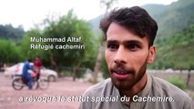 Des réfugiés dans le Cachemire pakistanais 