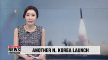 N. Korea fires more unidentified projectiles off east coast on Tuesday morning: S. Korean military