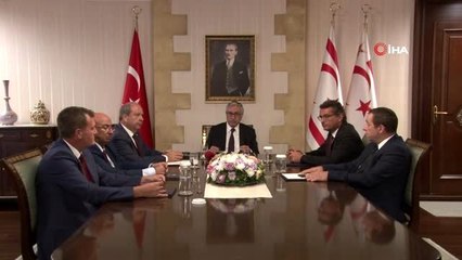 - KKTC Cumhurbaşkanı Akıncı, parti başkanlarıyla bir araya geldi