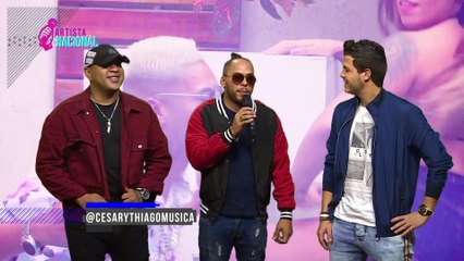 Ramiro Blaster Cesar y Thiago presentan la canción, Bum Bum - Mas23TV