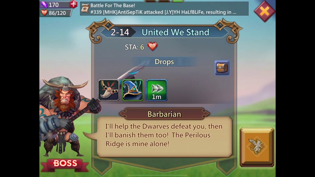 Lords Mobile Chapter 2-14 Normal