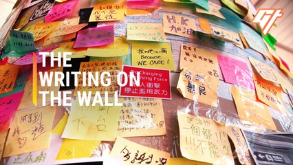 Hong Kong’s Sticky Note Protest Walls Explained