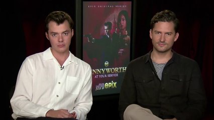 IR Interview: Jack Bannon & Ben Aldridge For "Pennyworth" [EPIX]